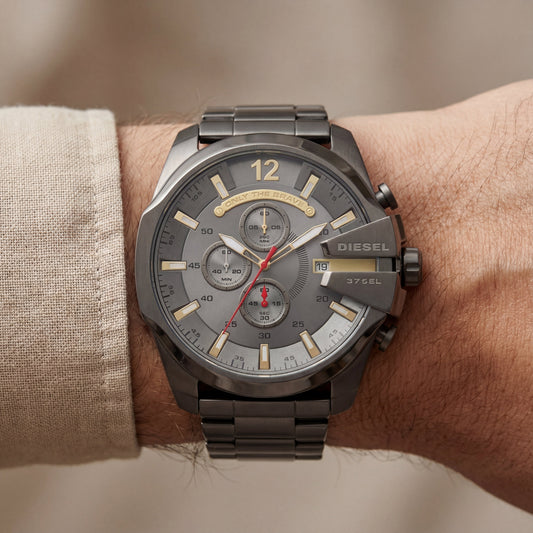 Gunmetal Chronograph Steel Men’s Watch