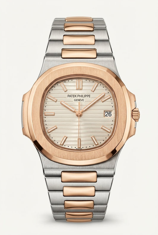 Nautiq Champagne Rose Steel Automatic Luxury Watch