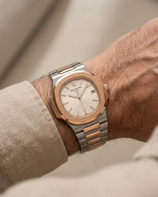 Nautiq Champagne Rose Steel Automatic Luxury Watch