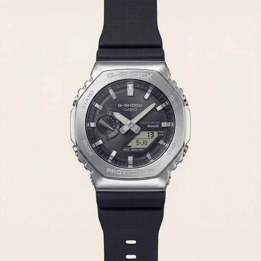 Steel Bezel Solar Bluetooth Sports Men’s Watch