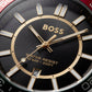 Premium Silver Stainless Steel Watch Black Dial Tricolor Sport Bezel Date Display Classic Luxury Watch – Men