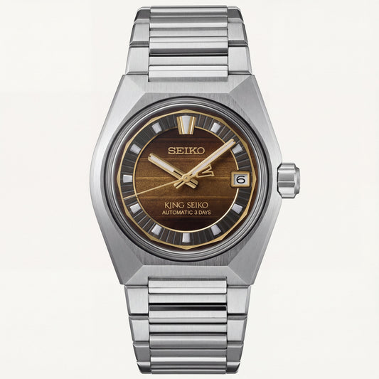 Heritage Brown Dial Automatic Steel Watch – 3-Day Power Reserve