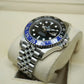 Premium Silver GMT Style Luxury Watch Black Dial Black Blue Batman Bezel Jubilee Bracelet Classic Luxury Watch – Men