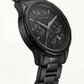 Centrix All-Black Chronograph Steel Watch