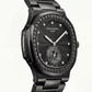 Midnight Black Diamond-Style Minimalist Men’s Watch