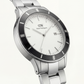 Minimalist Silver Dial Stainless Steel Men’s Watch