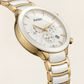 Centrix Pearl White Gold Ceramic Chronograph Watch