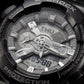 All-Black Digital-Analog Shock Resistant Men’s Sports Watch