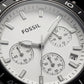 Stealth Black & Silver Chronograph Men’s Watch