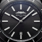 All-Black Steel Minimalist Date Men’s Watch