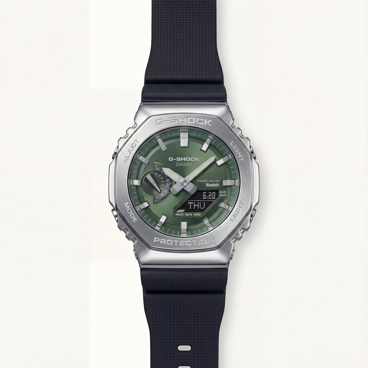 Forest Green Dial Solar Bluetooth Sports Men’s Watch