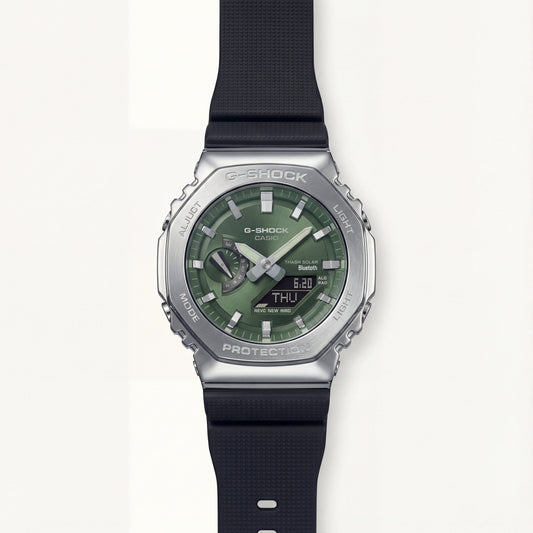 Forest Green Dial Solar Bluetooth Sports Men’s Watch
