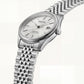 Silver Textured Dial Automatic Classic Men’s Watch