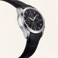 Black Dial Automatic Chronograph Men’s Leather Strap Watch