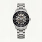Stealth Black Skeleton Dial Automatic Men’s Watch
