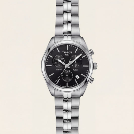 Midnight Black Dial Chronograph Men’s Watch
