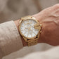 Imperial Gold White Chronograph Men’s Watch
