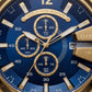 Royal Gold Blue Chronograph Men’s Watch