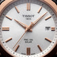 Two-Tone Rose Gold Solar Quartz Stainless Steel Classic Watch