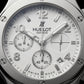 Arctic White Chronograph Steel Sports Watch