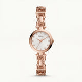 Rose Gold Radiance Luxury Watch – Full Rose Bracelet Edition