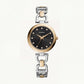 Midnight Gold Luxury Watch – Two-Tone Bracelet Edition Product Description