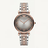 Steel Blush Minimal Watch – Two-Tone Signature Edition