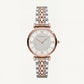 Diamond Aura Pavé Watch – Two-Tone Rose Edition