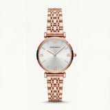 Rose Lumière Crystal Watch – Full Rose Gold Edition