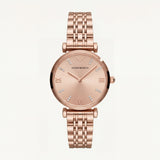 Rose Signature Crystal Watch – Full Rose Gold Edition
