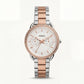 Two-Tone Rose Gold Chronograph Crystal Bezel Watch – Signature Luxe Edition