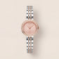 Blush Éclat Diamond Watch – Two-Tone Couture Edition
