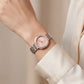 Blush Éclat Diamond Watch – Two-Tone Couture Edition