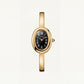 Midnight Oval Roman Dial Bangle Watch – Gold Signature Classic Edition