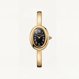 Midnight Oval Roman Dial Bangle Watch – Gold Signature Classic Edition