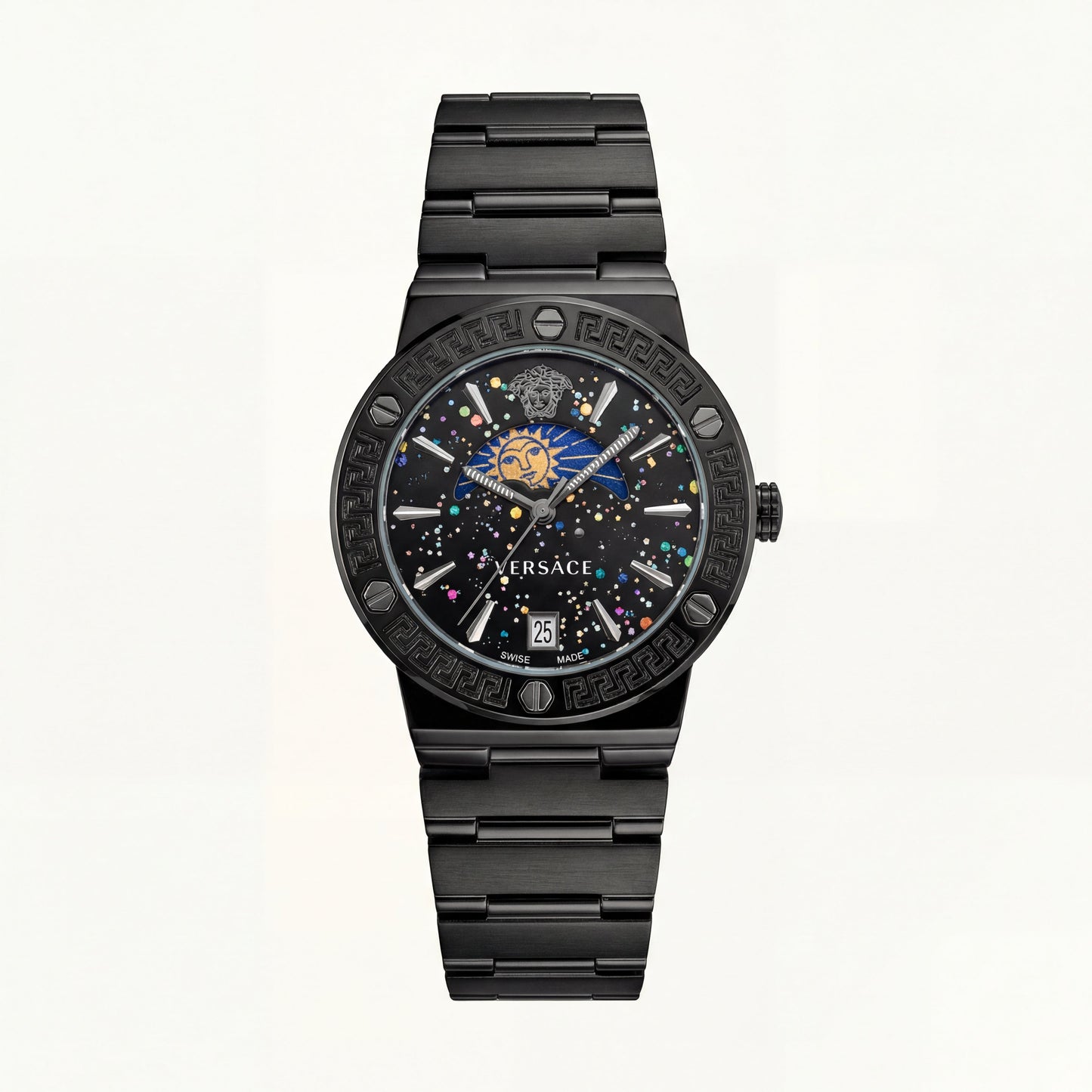 Medusa Noir Celestial Watch – Black Signature Edition