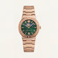 Medusa Emerald Rose Gold Watch – Signature Celestial Edition