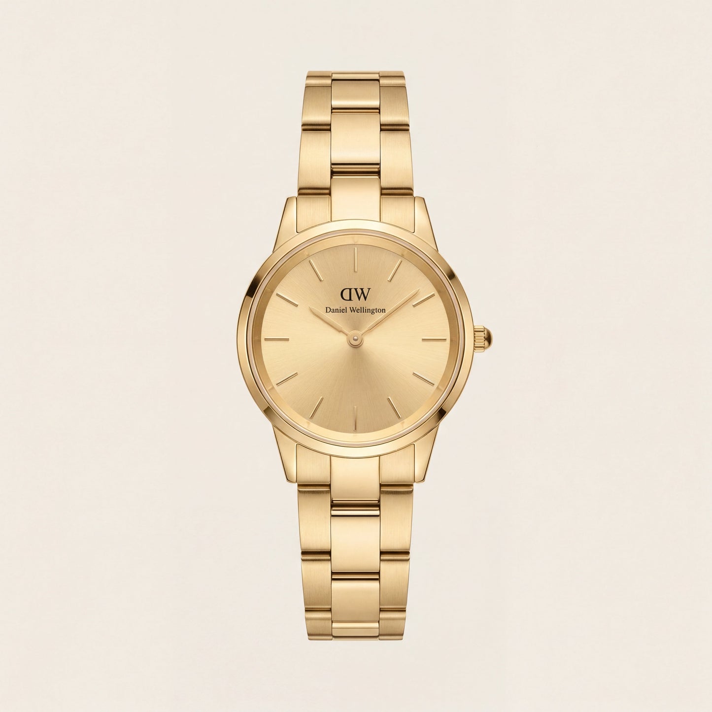 Classic Gold Minimal Watch – Heritage Brushed Edition
