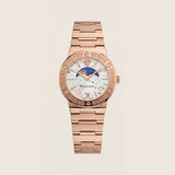 Medusa Pearl Rose Gold Watch – Celestial White Edition