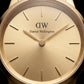 Classic Gold Minimal Watch – Heritage Brushed Edition