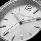 Silver Crystal Bezel Watch – Classic Radiance Edition