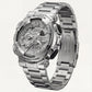 Brushed Steel Heavy-Duty Chronograph Sports Watch