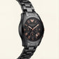 Midnight Black Rose-Gold Chronograph Ceramic Watch