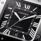 Classic Silver Square Automatic Roman Dial Steel Watch