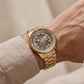 Royal Gold Skeleton Diver Automatic Stainless Steel Watch