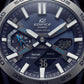 Carbon Black Solar Chrono Digital-Analog Sports Watch