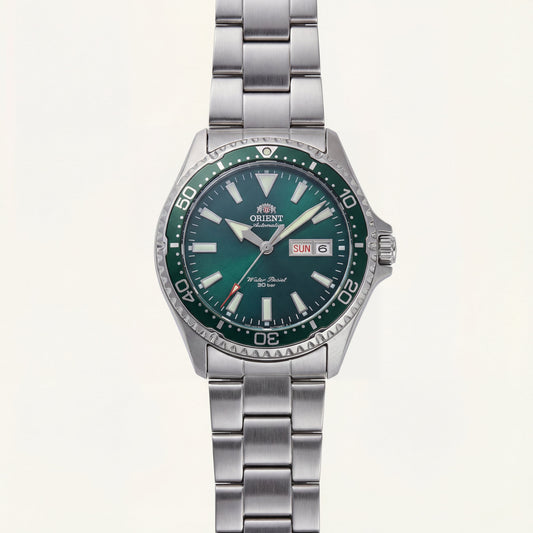 Emerald Green Diver Automatic Stainless Steel Watch