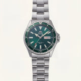 Emerald Green Diver Automatic Stainless Steel Watch