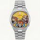 Wise Faces Concept Art Dial Silver Watch