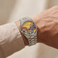 Wise Faces Concept Art Dial Silver Watch